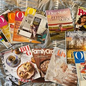 14 magazines for Vision Board Scrapbook